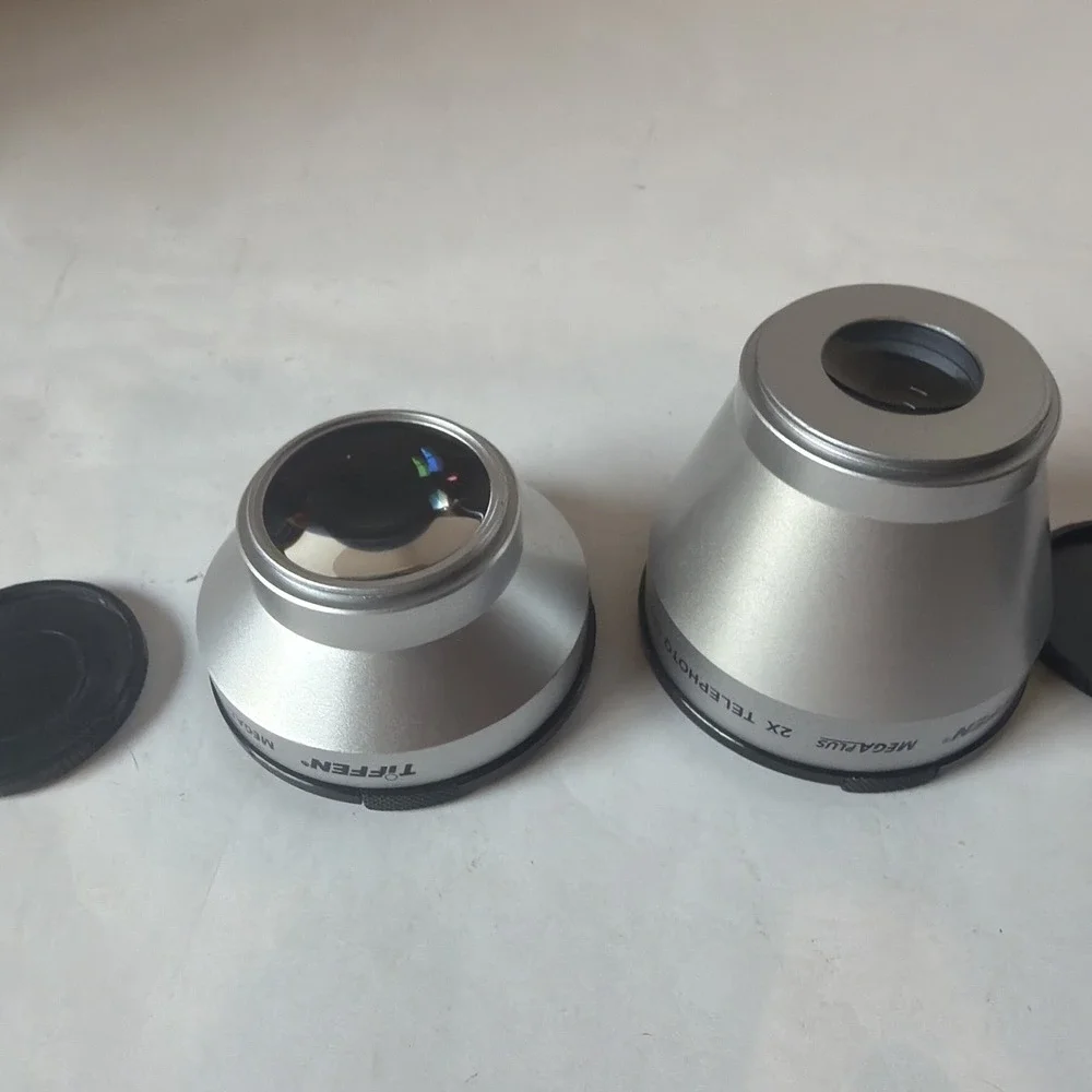 Tiffen Mega Plus 2x Telephoto & 0.75x Wide, 43mm Converter Lens